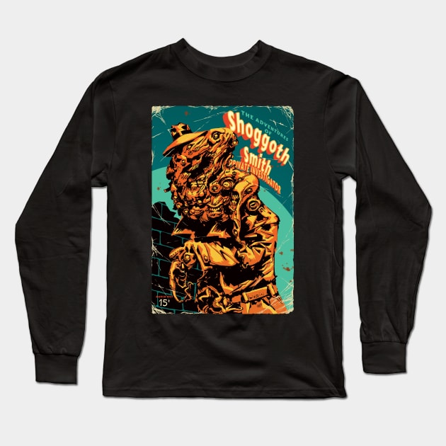 The Adventures of Shoggoth Smith Long Sleeve T-Shirt by MATERIAOBSCURA